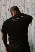 Lade das Bild in den Galerie-Viewer, Black yellow sustainable T-Shirt