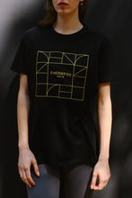 Lade das Bild in den Galerie-Viewer, Black yellow sustainable T-Shirt